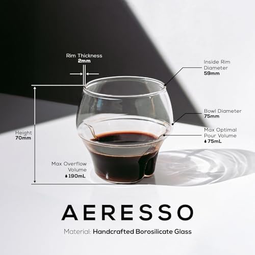 ICOSA Brewhouse Avensi Wave Aeresso Espresso Coffee Cup, 6.4oz - Image 5
