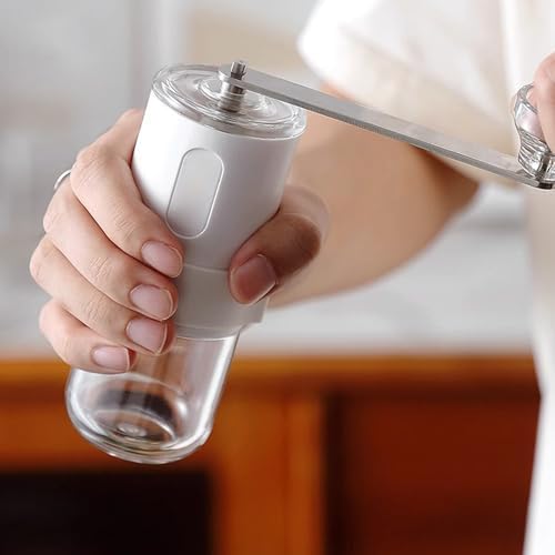Portable Manual Coffee Grinder with Adjustable Ceramic Burr Soys Grinder Coffee MillFor Freshly Ground Coffee - Image 3