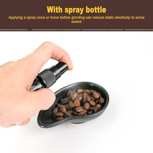 Coffee Bean Storage Organizer Efficient Coffee Dosing Cup and Spray Bottle Set for Home Office Bar, Plastic Material - Image 2