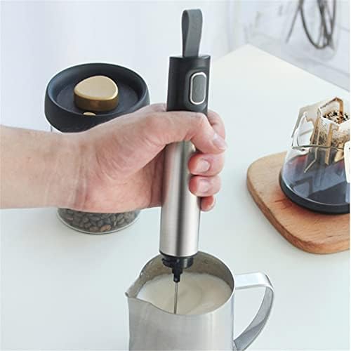 Milk Frother Electric Foamer Handheld Stainless Steel Coffee Tool Cappuccino Maker Hot Chocolate Stirrer Portable Blender - Image 3