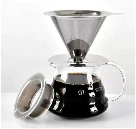 Reusable Coffee Filter Holder Double Layer Stainless Steel - Image 4