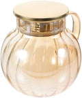 1300ml Heat-resistant Amber Glass Teapot with Removable Infuser Thickened Loose Leaf Tea Kettle for Home and Office Brewing by CORHAD