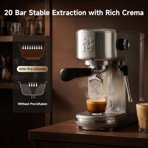 HIBREW H10B Lite Programmable Espresso Machine with LED Display - Image 3