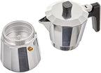 BRA Perfecto – Italian Induction Coffee Maker, Aluminium, Capacity 6 Cups, Silver, 18 x 10 x 19 cm - Image 4