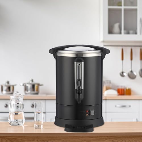 100-Cup (14L) Commercial Coffee Urn – Stainless Steel Electric Hot Beverage Dispenser with Fast Brew & Double-Wall Insulation, Easy to Clean for Large Events, Catering, Churches, and Gatherings - Image 6