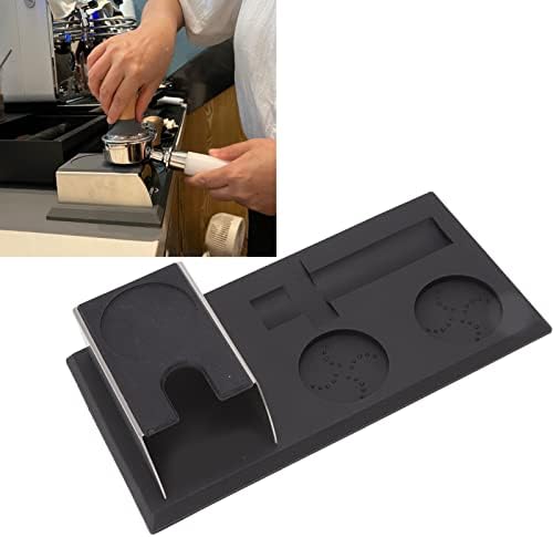 Coffee Tamper Mat Set, Nonslip Stable Holder with Storage Base - Image 7