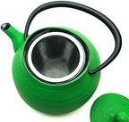 NANBU ironware Teapot Hakeme 0.5L Green 　　from JAPAN - Image 5