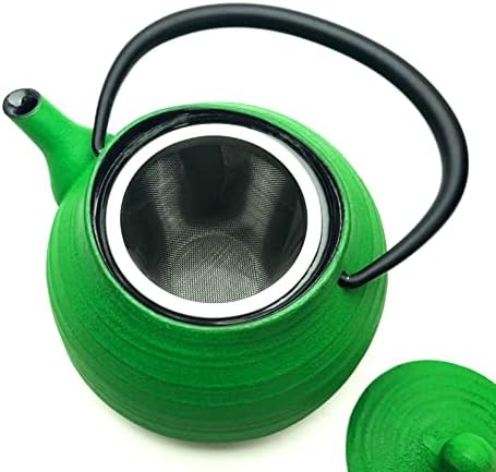 NANBU ironware Teapot Hakeme 0.5L Green 　　from JAPAN - Image 5