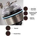 Manual Coffee Grinder, Ceramic Burr Coffee Bean Grinder，Adjustable Hand Coffee Grinder,Stainless Coffee Grinder Manual,for Home, Office, Travel, campin - Image 5