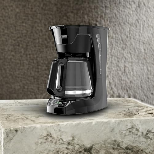 BLACK+DECKER 12-Cup* Programmable Coffeemaker, Black - Image 5
