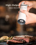 Manual Metal Salt Grinder Refillable, Titanium Alloy for Dry Salt - Image 5