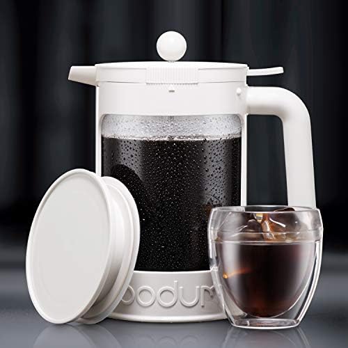 Bodum Bean Cold Brew Coffee Maker Set, 1.5 L/51 oz, White - Image 6