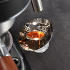 Espresso Extractor Mirror, Espresso Shot Mirror, Coffee Extraction Observation Mirror, Coffee Extraction Reflective Mirror, Reflector Magnetic Base for Observing Coffee Flow Rate (Silver) - Image 3