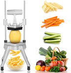 WICHEMI Commercial Vegetable Chopper Fruit Dicer Stainless Food Cutter 1/4" by WICHEMI