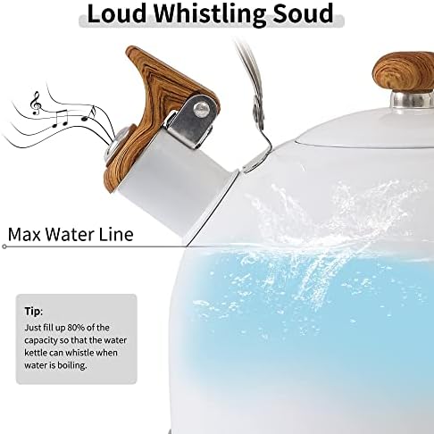 LONFFERY Tea Kettle for Stove Top - Image 2