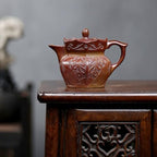 Tea Kettle Creative Ceramic Monk Hat Teapot Home Tea Room Chinese Tea Maker Ceramic Tea Infuser - Image 6