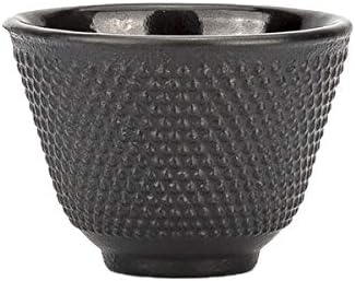 tetsubin workshop japanese cast iron kettle fitting Polka Dot Hobnail teacup and saucer - Image 3
