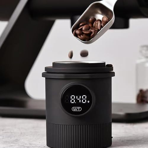 Coffee Dosing Cup, 0.1g/500g Precision Espresso Measuring Cup with LED Display, Rechargeable Coffee Powder Scale Mug for 58mm Portafilter - Image 2