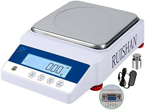 6kg .01g Digital Precision Analytical Balance Scale High Precision Lab Electronic Toploading Balances Jewelry Scale Scientific Scale Laboratory Scale Weighing Industrial Scale Counting Scale - Image 2