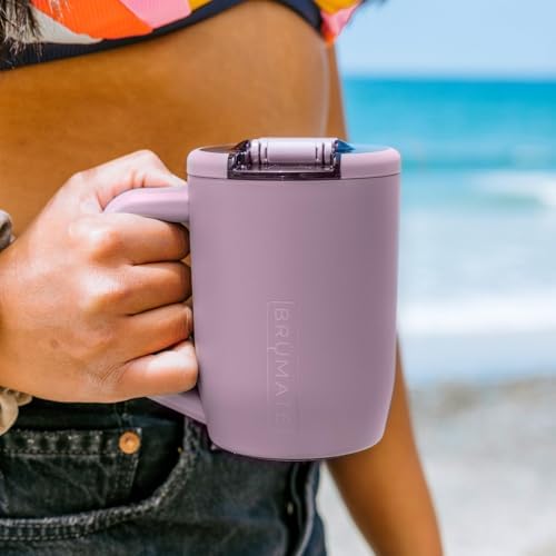 BrüMate Müv - 15oz 100% Leak Proof Insulated Coffee Mug with Handle & Lid - Stainless Steel Coffee Travel Mug - Double Walled Coffee Cup (Sage) - Image 5