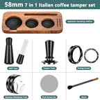 7PCS Espresso Accessories Kit，58mm Coffee Tamper Set Fits Breville - Image 3