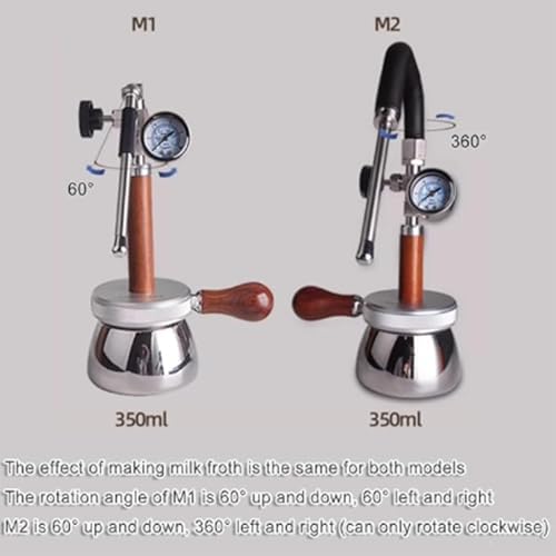 350ml Electric Milk Frother/Steamer, Easily Make Creamy Milk Foam, Lattes, Cappuccinos, and Hot Chocolate for Coffee Shops. (M2) - Image 4