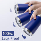 20 oz Tumblers Bulk Stainless Steel Tumbler with Lid, 12 Pack - Image 4