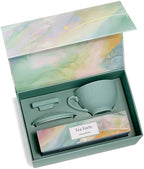Tea Forte Café Cup Tea Gift Set, Wellbeing, 10 Pyramid Infusers - Image 4