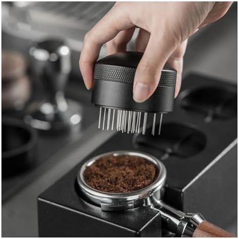 Espresso WDT Stirrer Distribution Tool 51 53 54 58mm Portafilter Coffee Powder Needle(Black 51mm) - Image 5