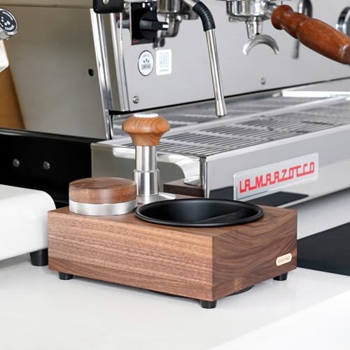 watchget Wooden Espresso Knock Box Counter Coffee Organizer - Image 5