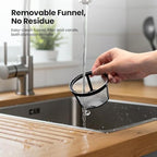 Kismile 5-Cup Drip Coffee Maker, LED Display, Timer,Anti-Drip & Shut-Off - Image 4