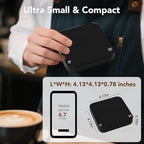Coffee Scale with Timer, Rechargeable Mini Espresso Scale, 2kg/0.1g Accurate Food Scale for Pour-Over and Espresso Coffee, LCD Display, Portable Digital Kitchen Scale with Automatic Timing - Image 2