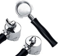 Normcore 54mm 3-in-1 Bottomless/Double/Single Spout Portafilter with 18g Basket Fits 54mm Breville Sage Machines - Anodized Aluminum Handle by NORMCORECOFFEETOOLS