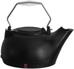 Fire Beauty Humidifying Iron Kettle，Stove Humidifier，Wood Stove Kettle，Cast Iron，Chrome handle by FireBeauty