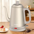 Gooseneck Electric Kettle 1L, 1000W, Pour-Over Coffee & Tea (Gold) by YTLAD
