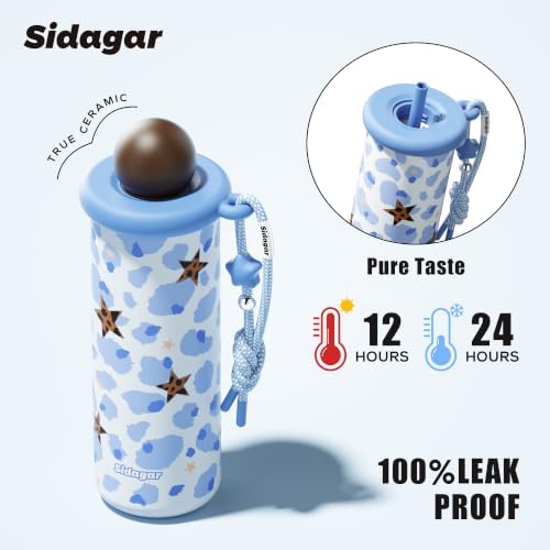 18 oz Tumbler, Insulated Stainless Steel Travel Water Bottle - Image 3