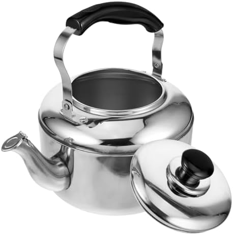 Mobestech Wide Mouth Whistling Teapot Stovetop Tea Kettle Stainless Kettle for Home Supply by Mobestech