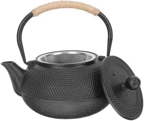 Hemobllo 2pcs Practical Cast Iron Teapot Style Iron Tea Pot Heat Insulation Easy to Clean Home Use - Image 6