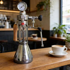 Milk Frother and Steamer, Portable Steam Milk Frother, Maximum Pressure 9 Bar, Suitable for Dairy and Plant-based Milk. by Unknown