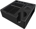 Espresso tamping station knock box,tamper station,Espresso station fit for storage 51-58mm tamper,distributor,portafilter,puck screen accessories,9 in 1 espresso knock box and tamper station by DELERKE