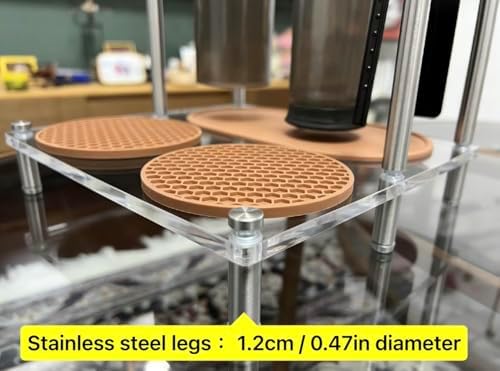 Organizer Stand for AeroPress Original Coffee Bar Station Clear Caddy - Image 6