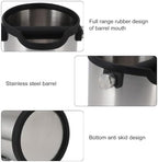 Stainless Steel Coffee Knock Box 1800ML Capacity Non-Slip Base Coffee Grounds Bucket Container for Coffee Shops Bars Kitchens - Image 6