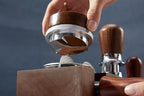 54mm distributor called Adjustable Depth espresso leveler Compatible with Breville Machine Accessories The coffee leveler Made of Stainless Steel and Walnut wood - Image 5