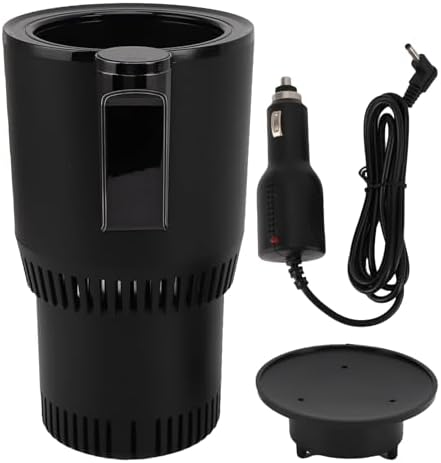 Electric Heated Travel Mug, 12V Car Cup Warmer Cooler, Digital - Image 6