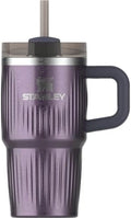 STANLEY Quencher H2.0 Tumbler with Handle and Straw 20 oz | Flowstate 3-Position Lid | Cup Holder Compatible for Travel | Insulated Stainless Steel Cup | BPA-Free | Fluted Wisteria Shine by Unknown