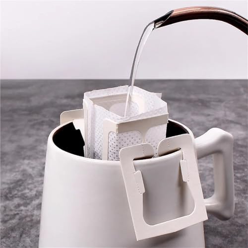 300 Pcs Hanging Ear Disposable Paper Drip Coffee Filter Bags - Image 3