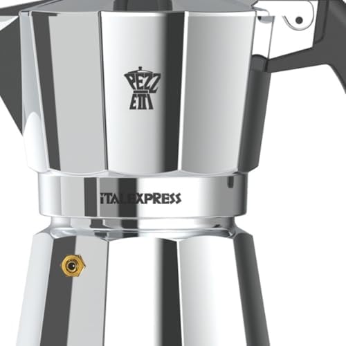Pezzetti Stove-Top Moka Espresso Italian-Made Coffee Maker Moka Pot- 1,2,3,6,9,14 Cup (3 Cup) - Image 5