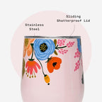 Corkcicle x Rifle Paper Co. 12 oz Insulated Tumbler, Blush Lively Floral - Image 5