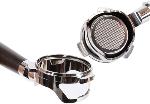 54mm Bottomless Coffee Portafilter，Compatible For Breville，870/875/878/880 Coffee Handle With Basket，Compatible For Solis，1170/1019 Barista Tool(Style-B) - Image 2
