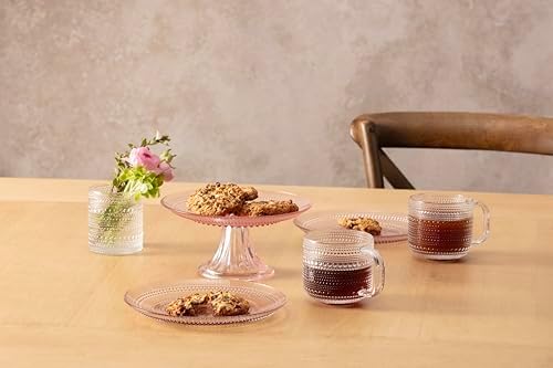 Fortessa Jupiter Glass, 12 Ounce Coffee Cup (Set of 6), Clear - Image 4